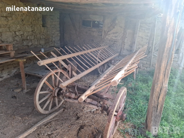 Конска каруца ., снимка 3 - Антикварни и старинни предмети - 51949593