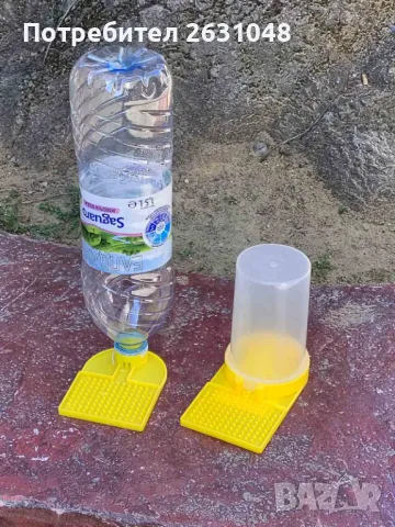 поилка за птици новоизлюпени  пъдпъдъци и пчели, снимка 1