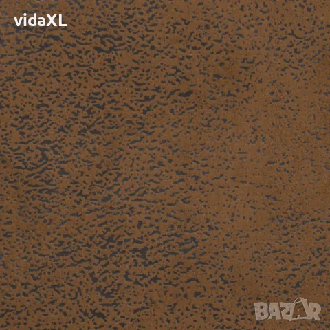 vidaXL Кресло Честърфийлд, кафяво, изкуствен велур, снимка 8 - Дивани и мека мебел - 56147452