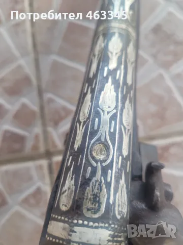 пистолет, пищов, кремъклия, евзалия, снимка 6 - Антикварни и старинни предмети - 48381758