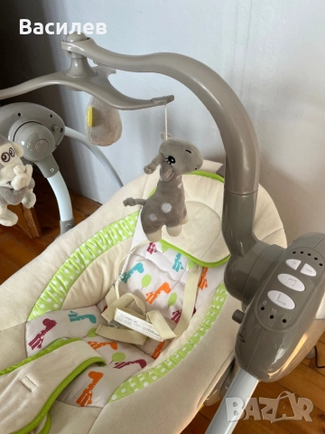 CANGAROO ЕЛЕКТРИЧЕСКА БЕБЕШКА ЛЮЛКА BABY SWING+