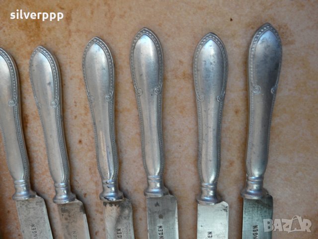  Комплект стари сервизни ножове Солинген , снимка 2 - Други ценни предмети - 29957404