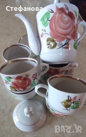 Порцеланови чаши Фабрика Нови пазар, снимка 3 - Чаши - 51823270