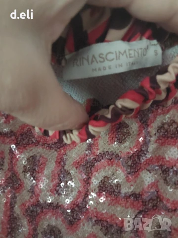RINASCIMENTO 🇮🇹 Original S-M Уникат, снимка 5 - Поли - 50940370