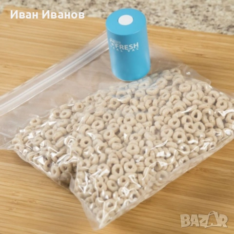 3бр. Точило дръжка + Комплект машинка за вакумиране на храна + 5бр.пликове, снимка 3 - Други стоки за дома - 53269251