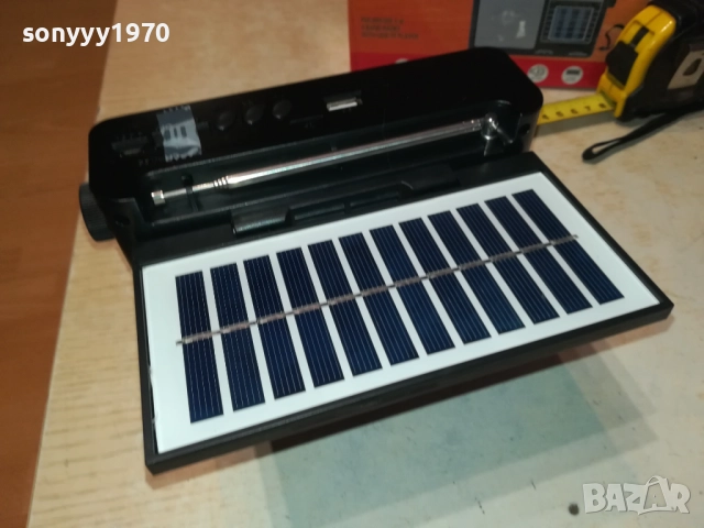 РАДИО С ФЕНЕР И СОЛАРЕН ПАНЕЛ 0211250448, снимка 6 - Радиокасетофони, транзистори - 52260416