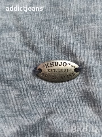 Мъжка тениска KHUJO размер XL, снимка 4 - Тениски - 39150219