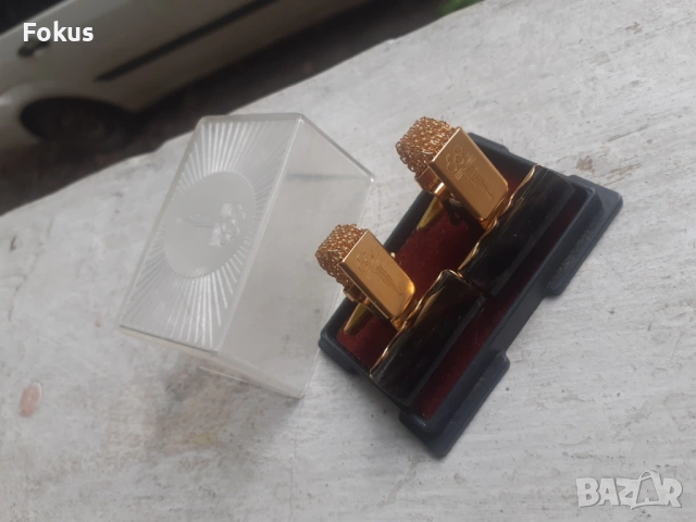 Бутонели ръкавели от олимпиадата в Москва - позлата