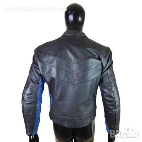 📌 5268 IXS Мъжко кожено мото яке | Размер 50 | 120 лв., снимка 3 - Аксесоари и консумативи - 50889122