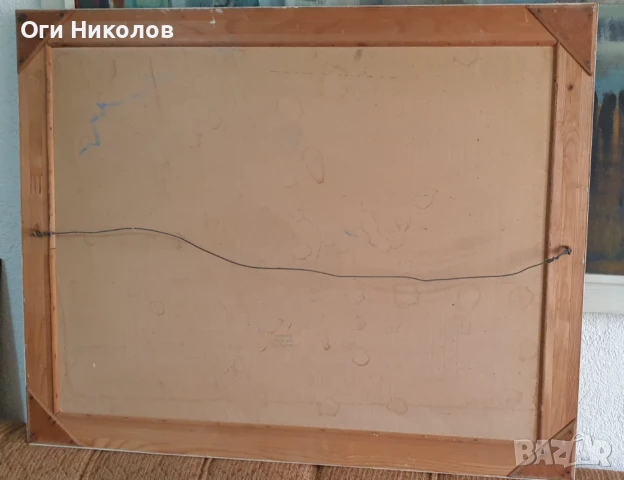 Голяма ефектна репродукция -датирана 1922 година, снимка 5 - Антикварни и старинни предмети - 51075285