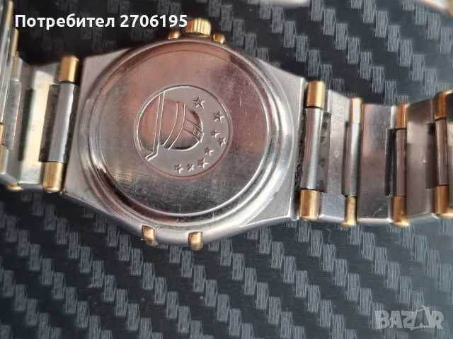 Комплект мъжки и дамски Omega Constellation Manhattan (Quartz / Стомана и Злато), снимка 8 - Мъжки - 56068524