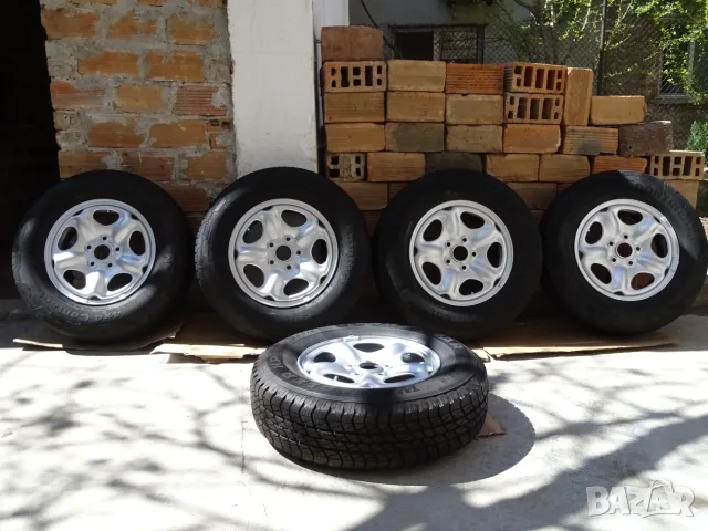 Гуми с джанти за Land Rover Freelander 5 броя, снимка 3 - Гуми и джанти - 55722327