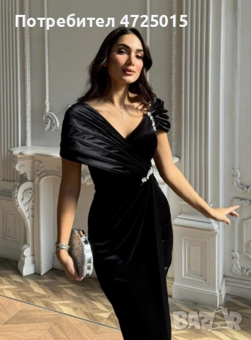 Официална рокля кадифе