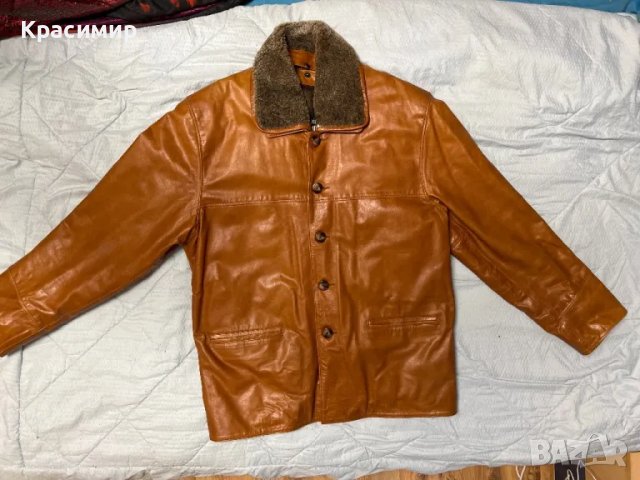 Яке от естествена кожа DINAMO 2XL