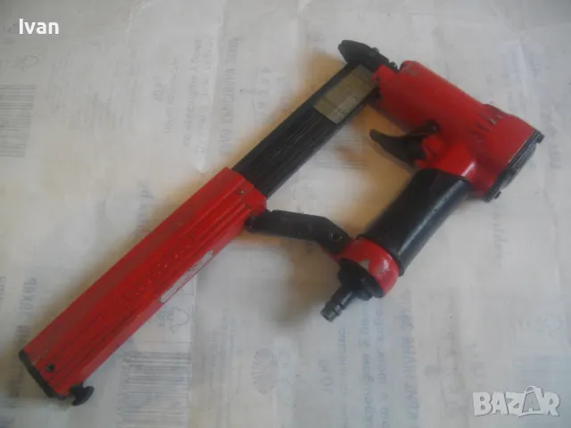 ПНЕВМАТИЧЕН ТАКЕР ПИСТОЛЕТ ЗА КОВАНЕ НА ПИРОНИ ДО 30мм KOCAMAZ KT30 ТУРСКИ ПРОФЕСИОНАЛЕН ВИСОК КЛАС , снимка 17 - Други инструменти - 49090124