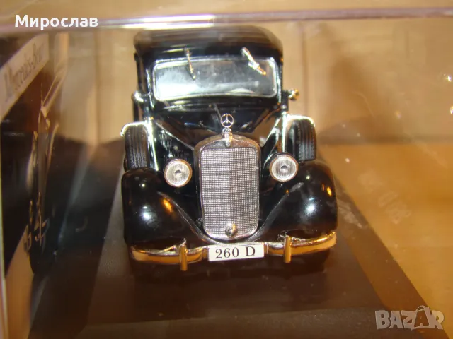 1:43 MERCEDES BENZ 260 D 1938 КОЛИЧКА ИГРАЧКА МОДЕЛ, снимка 3 - Колекции - 48285505