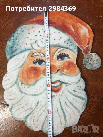 Дядо Мраз 50 см. стереопор, снимка 2 - Декорация за дома - 39079222