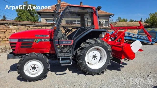 Японски трактор Yanmar AF270 с кабина, 4х4, 27 кс, АграБГ Джолев, снимка 2 - Селскостопанска техника - 55989653