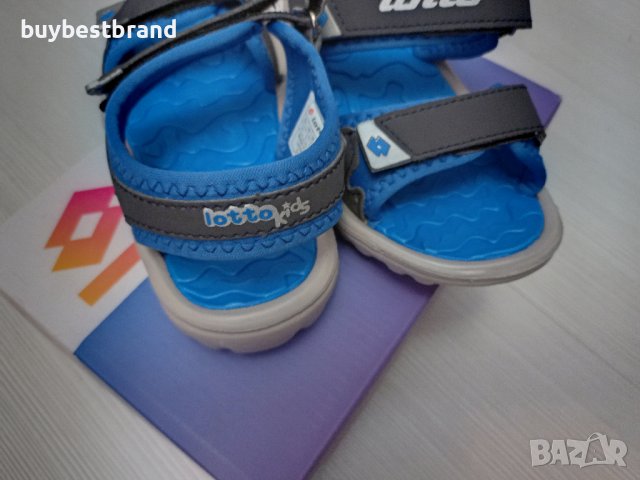 Lotto номерa 24; 25; 26 и 29 Оригинални Сандали за момче код 1111, снимка 6 - Детски сандали и чехли - 36632465