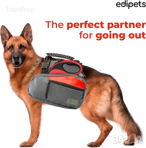 Професионална автоматична каишка Edipets – 8 метра, до 50кг + торбички  , снимка 5 - За кучета - 53204813