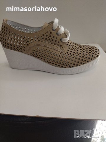 Дамски обувки на платформа 6132, снимка 1