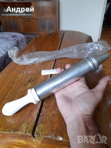 Стар шприц за сладки #12, снимка 3 - Антикварни и старинни предмети - 51657911