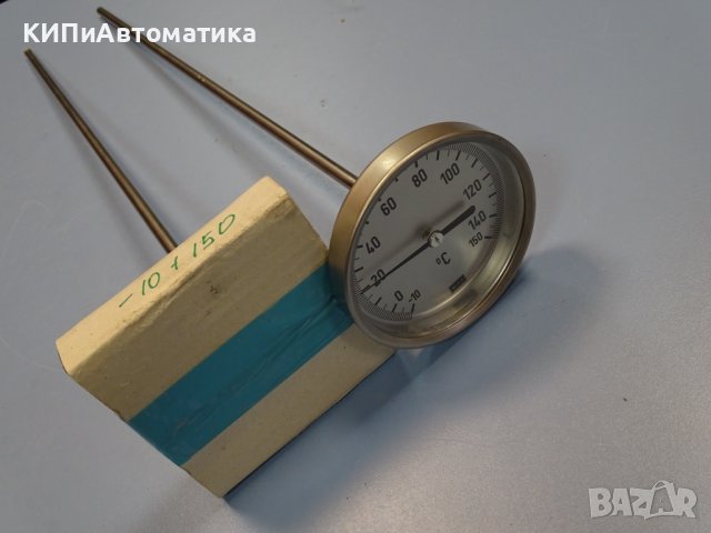 биметален термометър Wika thermometer ф100mm, -10/+150°C, L-500mm, снимка 9 - Резервни части за машини - 37082741