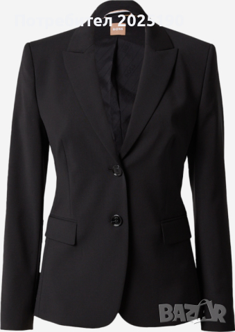 Дамско черно сако Н&М 