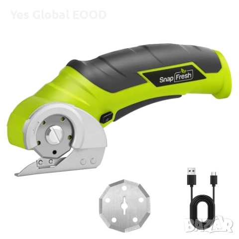SnapFresh електрически ножица 4V с 2 авто-острящи се ножа, снимка 3 - Друга електроника - 52422062