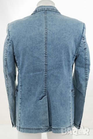 Светлосиньо памучно мъжко сако марка Sir Raymond Tailor, снимка 2 - Сака - 30978438