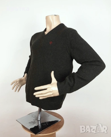 Fjallraven Shepparton - Оригинален мъжки пуловер от вълна размер M, снимка 3 - Пуловери - 53929108