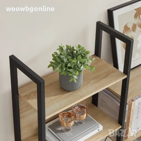 Двойна етажерка - Сонома, снимка 4 - Етажерки - 49137111
