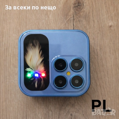 Промо комплект 1+1: AirPods Pro + i17 Pro сгъваем телефон | Dual SIM | 5 цвята Код P1885, снимка 4 - Телефони с две сим карти - 53311150
