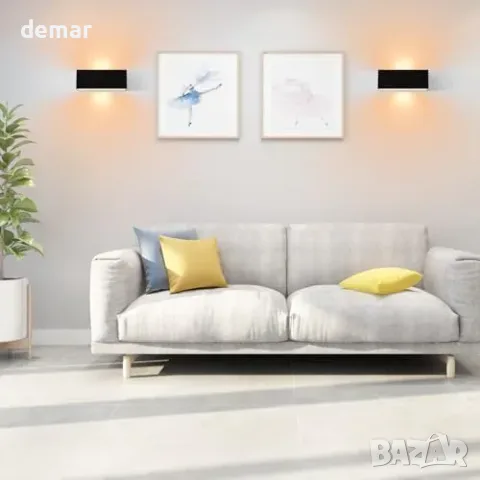 FUDESY външни LED аплици IP65 12W, нагоре-надолу, 3000K, снимка 6 - Външни лампи - 55933422