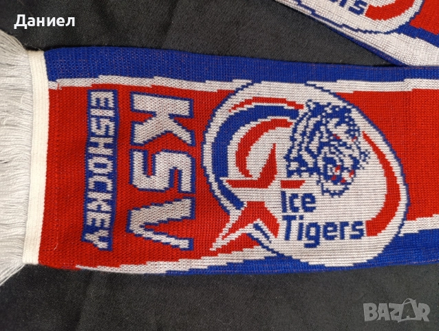 Хокеен шал на Nurnberg ice Tigers , снимка 2 - Футбол - 52449434
