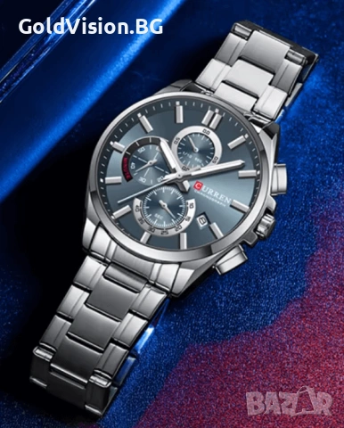 Мъжки часовник – CURREN 8475, снимка 3 - Мъжки - 54248323