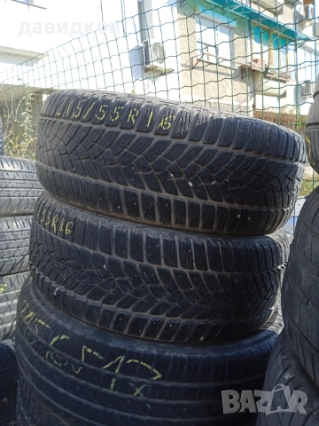215/55/16 зимни гуми 4 броя, снимка 2 - Гуми и джанти - 52139955