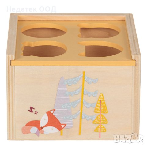 Игра Baby's Hole, Дървенa, 13x13x9 см, снимка 3 - Образователни игри - 40266535