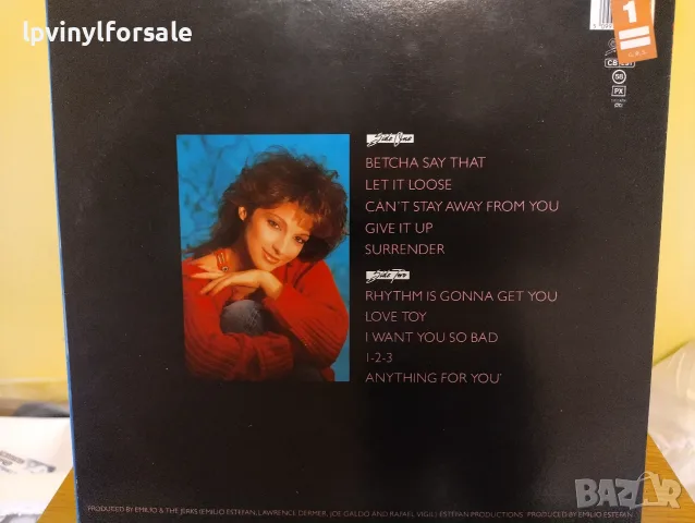 Gloria Estefan And Miami Sound Machine   – Let It Loose, снимка 2 - Грамофонни плочи - 56154688