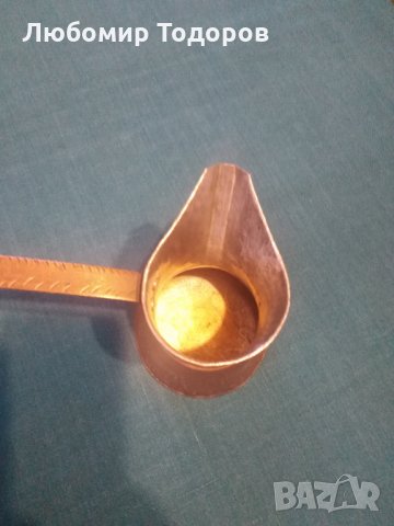 Ръчно ковано старо медно джезве, снимка 2 - Други ценни предмети - 31045213