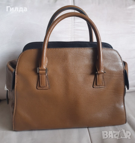 Michael Kors чанта естествена кожа налична, снимка 4 - Чанти - 51883515