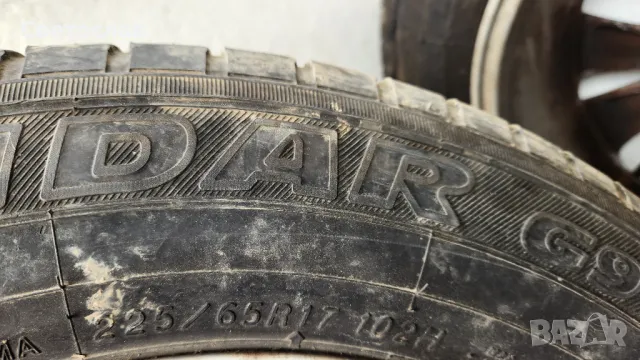 4бр. Гуми 225/65/17, Bridgestone и Yokohama, снимка 8 - Гуми и джанти - 48882605