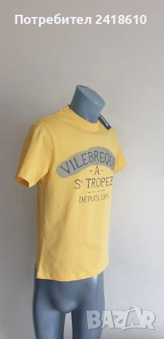 Vilebrequin Cotton Mens Size S НОВО! ОРИГИНАЛНА Мъжка Тениска!, снимка 3 - Тениски - 53918192