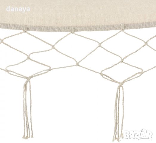 1984 Градински хамак с рамка и ресни плетени на ръка 200х80см, снимка 7 - Градински мебели, декорация  - 32059170