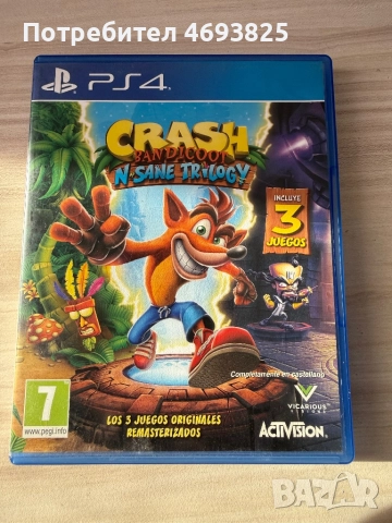 Продавам чисто нова crash bandicoot, снимка 2 - Игри за PlayStation - 52914582