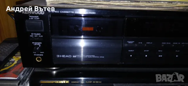 Касетачен дек Kenwood KX-7030, снимка 2 - Декове - 50201382