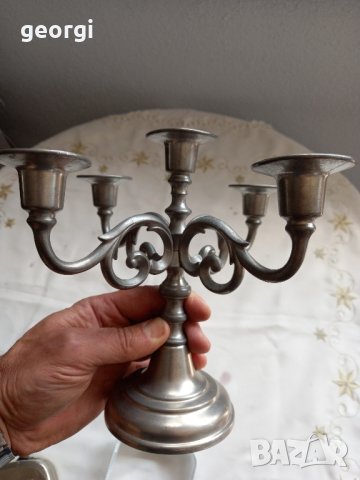 немски цинков свещник петица