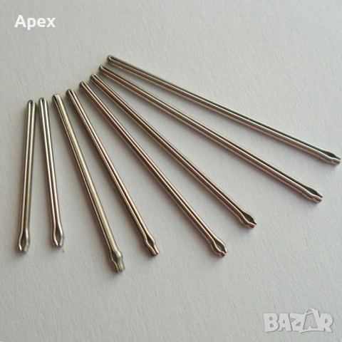 Патенти Пинове за Часовници. Стоманен Патент Пин Ос Щифт Шплент Оси за Верижки и Каишки на Часовници, снимка 4 - Други - 54011362