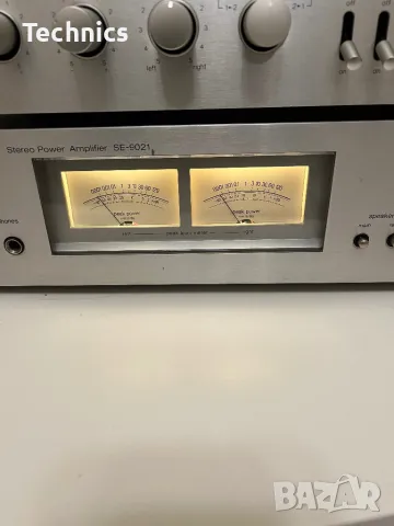 Technics se-9021 комплект , снимка 2 - Ресийвъри, усилватели, смесителни пултове - 48898957