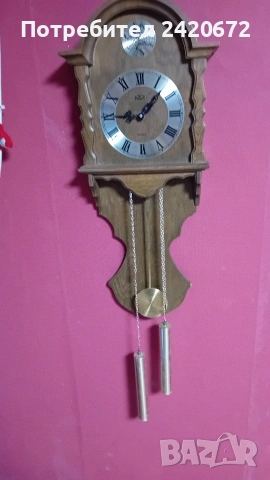 немски стенен часовник Anker, снимка 3 - Антикварни и старинни предмети - 44842006